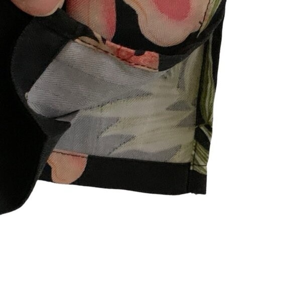 Pineapple  Moon Vintage Silk Blouse - Picture 3 of 5